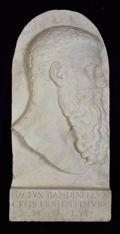 Self Portrait, 1556 by Baccio Bandinelli